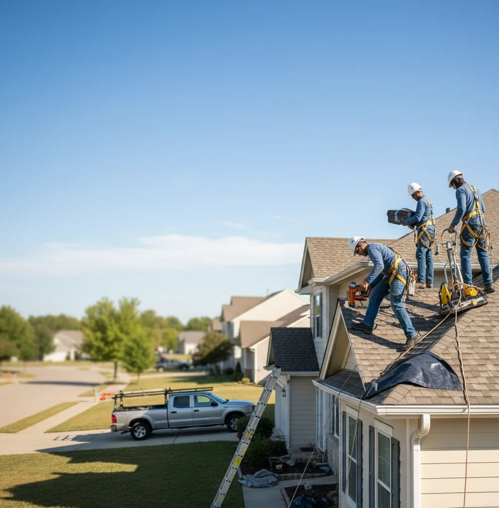 Roof Repair in Johnston